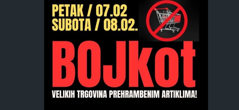 Najavljen novi bojkot trgovačkih lanaca