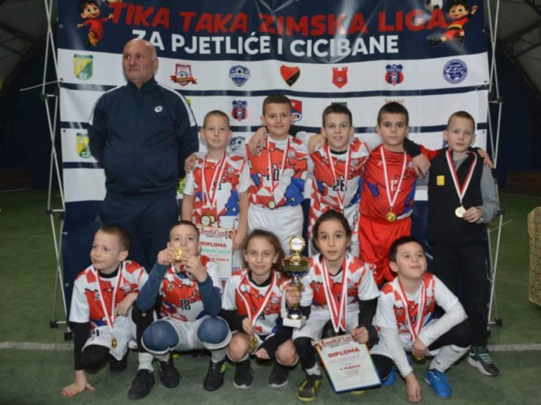Svodna pobjednik “Tika Taka” lige u kategoriji 2016/17. godište