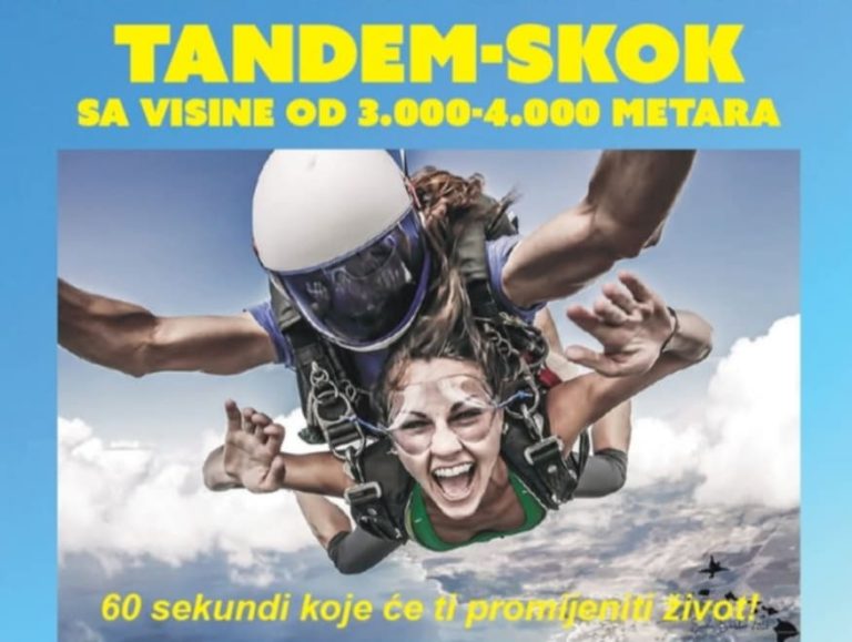 Tandem skokovi i ove godine u Prijedoru