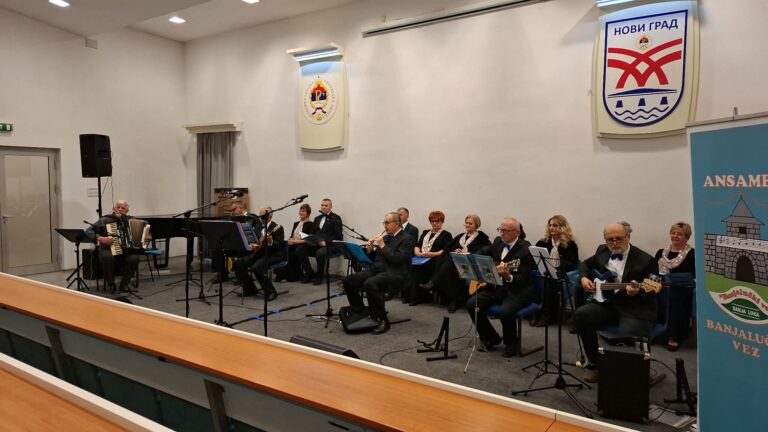 Ansambl “Banjalučki vez” održao koncert u Novom Gradu