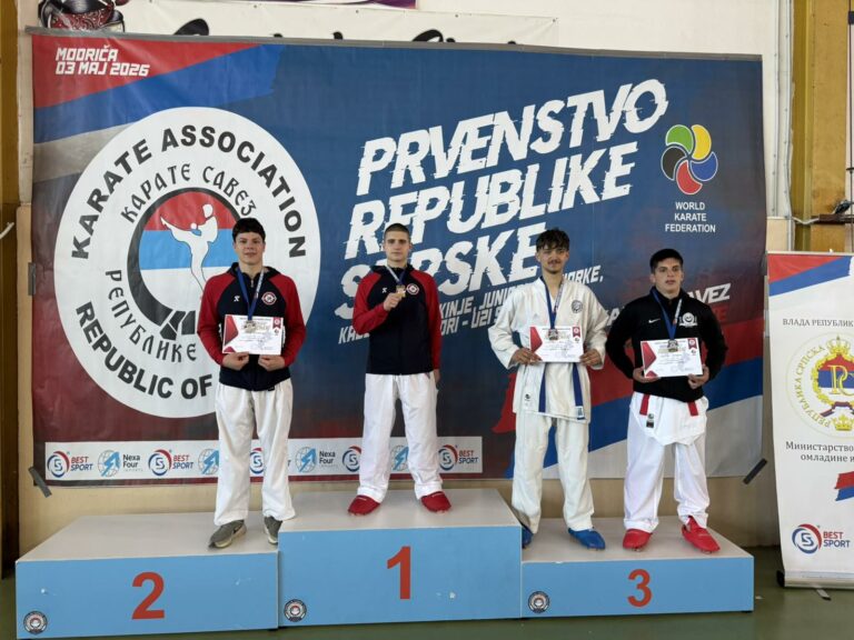 Bronza za Denisa Šehovića na Prvenstvu Republike Srpske u Modriči