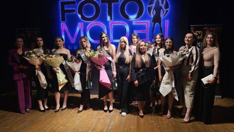 Anastasija Arbutina i Ana Ivičić zablistale na izboru za fotomodela prijedorske regije