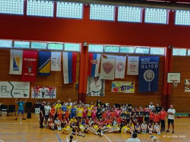 Održan “Gigin turnir”, mini basket festival