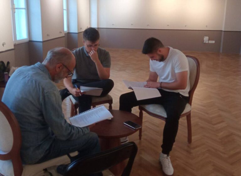 Prvim čitanjem teksta zvanično započete probe za novu predstavu